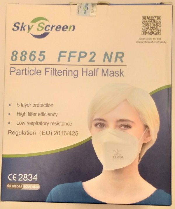 FFP2 Maske 50er Paket. 0,56€/St.